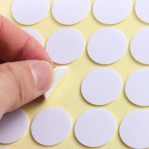 Autocollants de mèche ronds transparents, résistants à la chaleur, écologiques, de haute qualité, faciles à utiliser, avec logo personnalisé pour la fabrication de bougies DIY - Product Image 3