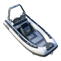 Bateau de pêche Zodiac RIB420 en PVC/Hypalon/Orca, 14 pieds, bateau pneumatique rigide en aluminium SP à vendre