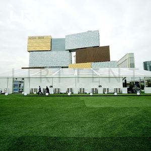 Tente d'événement de chapiteau transparent de banquet de mariage portable de 500 places avec climatisation - Product Image 4