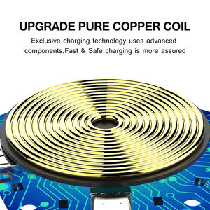 Jianhan-<span class=keywords><strong>cargador</strong></span> inalámbrico portátil para móvil, aleación de Zinc, 15W, estilo de moda, <span class=keywords><strong>2022</strong></span> - Product Image 5