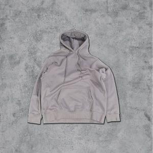 Personnalisé Vintage French Terry surdimensionné 100% coton sweats à capuche lourds hommes Sun Faded 450 Gsm blanc lavé à l'acide à capuche en détresse - Product Image 2