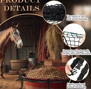 Sacs à foin pour chevaux Filet à foin Sacs à foin Equine, filet carré pour chevaux - Product Image 3