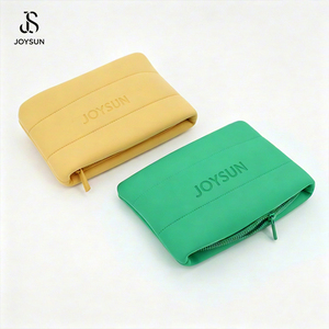 Bolsa de Aseo Impermeable de Neopreno Acolchada con Logotipo Personalizado JOYSUN, Bolsas de Viaje Acolchadas, Organizador de <span class=keywords><strong>Maquillaje</strong></span>, Bolsa para el Cuidado de la Piel - Product Image 3