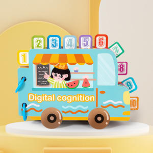 Libros de imágenes educativas para niños, <span class=keywords><strong>libro</strong></span> de pasta inmersiva para aprendizaje temprano, rompecabezas, Matemáticas cognitivas, iluminación, <span class=keywords><strong>libro</strong></span> silencioso - Product Image 6