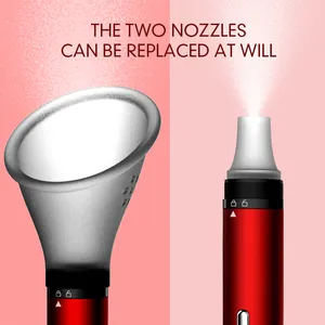 Red Aid Nasal Spray Ionic Hydrating Moisturizing Electric Home Use Portable Usb Nano Mist Face Sprayer Nasal Nose Spray