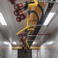 Centre de données hybride AI 3MW à refroidissement air/liquide, compatible avec les systèmes de centres de données mobiles extérieurs en rack AI GB200 NVL72