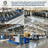 Transformador de Distribución Trifásico S20 con Bobinado de Cobre Sumergido en Aceite de 50kVA a 2500kVA, Equipo Eléctrico de Ahorro Energético Personalizado