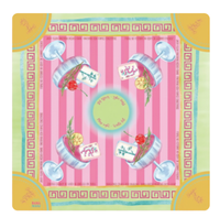 Nouveau tapis de table de mahjong de Noël pliable de style américain moderne, en velours épaissi, antidérapant, résistant aux taches, facile d'entretien