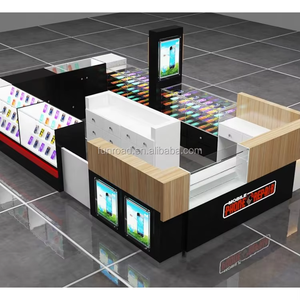 <span class=keywords><strong>Comptoir</strong></span> de présentation de bijoux moderne en aluminium avec vitrine en verre pour petite boutique de détail - Product Image 4