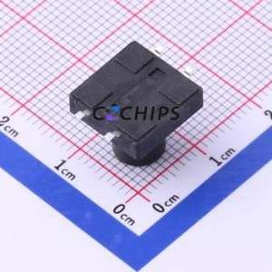 UK-B0262-G10.5-250 Tactile Switch SMD-4P,12x12mm Switch Single Pole Single Throw Round Button 2.5N Vertical Mount - Product Image 2