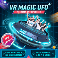 Simulateur de vol Funin Vr Ufo 9D, machine de jeu de réalité virtuelle, fauteuil de cinéma, mouvement simulé, réalité virtuelle 360, simulation de vol 9Dvr, 4 places, à vendre