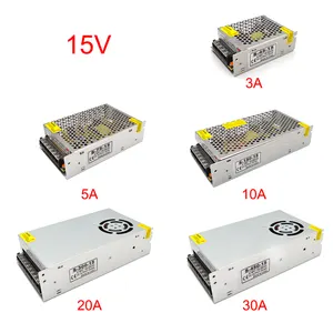 डीसी 12 V वोल्ट 2A 3A 5A 15A 30A स्विचिंग बिजली की आपूर्ति प्रकाश ट्रांसफॉर्मर 36W 60W 150 का नेतृत्व किया W 180W 200W