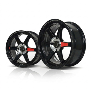 3R Aluminium Alloy Passenger Car <b>Wheel</b> Glossy Black 17x7.5 5H113 ET38 Multi-<b>Spoke</b> Lightweight Export Malaysia 03268-M18-A - Product Image 5
