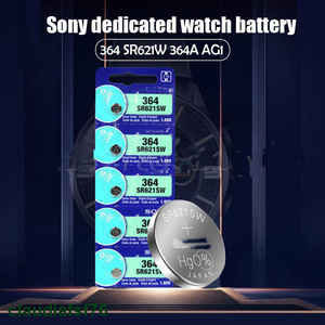 Buen <span class=keywords><strong>Precio</strong></span> para Batería <span class=keywords><strong>de</strong></span> Reloj <span class=keywords><strong>Sony</strong></span> 364 Original <span class=keywords><strong>de</strong></span> Óxido <span class=keywords><strong>de</strong></span> Plata <span class=keywords><strong>de</strong></span> 1.55V, 364 SR621SW V364 SR60 SR621 AG1, Tipo Botón - Product Image 5