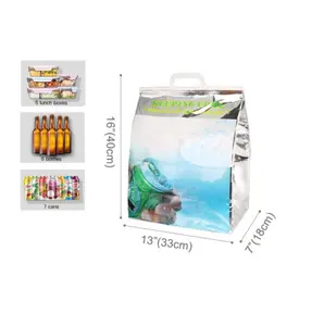 Wholesale Manufacturing Grocery Leak Proof Reusable Hot And Cold Food Insulated Bag Cooler Thermal