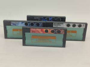 공장 특별 공급 자동 어둡게 용접 렌즈 2*4-1/4*3/10 용접 필터 그늘 황금 용접 렌즈 표준 헬멧 - Product Image 5