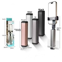 Support de téléphone portable rotatif, extensible et pliable en métal avec stabilisation d'image pour les voyages en avion, en train et sur les bureaux