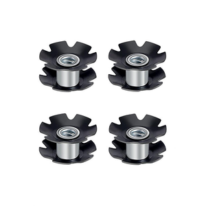 Chất lượng cao tùy chỉnh Hợp kim nhôm Tai nghe ống nối vuông ren chèn cho ống thép End Sao NUT - Product Image 4