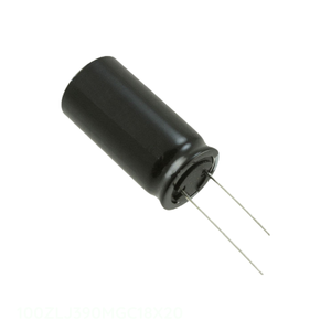 ตัวเก็บประจุเรเดียล390 uF 390 uF 20% uF 100V ฝาครอบรูทะลุผ่าน100ZLJ390MGC18X20ผู้จัดจำหน่ายที่ได้รับอนุญาต - Product Image 1