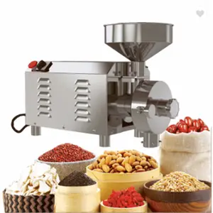 Super easy to use Cassava leaves grinding machine nut grinder micro bean flour coconut mill making machine