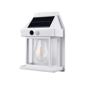 Lámpara Solar Decorativa para Jardín con Sensor de Movimiento, Luz Nocturna COB de Filamento, Sin Cables, para Pared Exterior o Puerta - Product Image 2