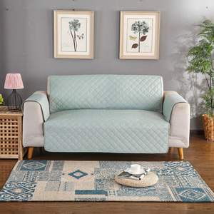 Suya dayanıklı ultrasonik kapitone geri dönüşümlü kanepe kılıfı kaymaz yıkanabilir anti-kirli kanepe kılıfı mobilya koruyucu köpek için - Product Image 2