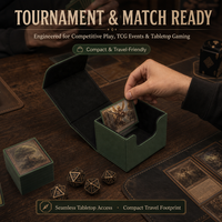 Boîte de rangement magnétique en cuir PU pour 100+ cartes TCG avec doublure en velours pour cartes de jeu à collectionner, organiseur de deck pour cartes sous étui