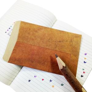 Винтажные конверты из крафт-бумаги размером 160x110 мм, многофункциональные открытки «сделай сам», конверты с буквами, пустые открытки, приглашения, открытки с буквами, оптовая продажа - Product Image 6