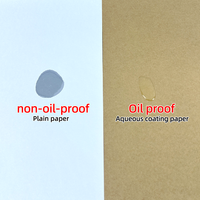 Papier enroulé double face enduit, recyclable, résistant à la chaleur et ignifuge, de qualité industrielle, respectueux de l'environnement, sans film, découpé à la presse