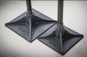 AMF TOOLS Tamper de mano de hierro fundido de acero de alta resistencia para <span class=keywords><strong>asfalto</strong></span>, grava, sello de hormigón, herramienta de paisajismo de jardín - Product Image 2