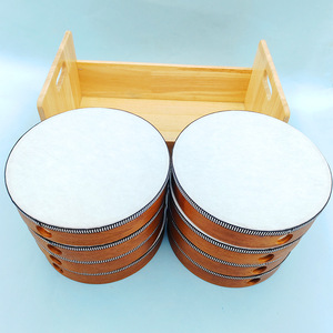 Tambourin à main en bois pour la vente en gros, instrument de musique pour fêtes, enfants et adultes - Product Image 2