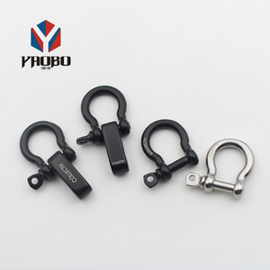 Wholesale Quality Stainless Steel Metal 4mm <strong>Adjustable</strong> <strong>Shackle</strong> <strong>Clasp</strong> - Product Image 1