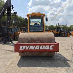 Dynapac CA602 Rouleau compresseur vibrant d'occasion avec pompe à moteur à double tambour et rouleau moteur-pneu en bon état - Product Image 4