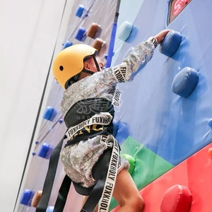 Happy Baby Factory Indoor Amusement Sport Park Soft Competition Interactive Climbing Wall - Product Image 3