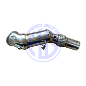 ท่อไอเสียสแตนเลสแบบ304ท่อร่วมไอเสียแบบไม่มีเกราะกันความร้อนสำหรับ B48 BMW - Product Image 2