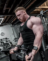 Poignée ergonomique BT Bar Arm Blaster à prise convergente/divergente pour entraînement des biceps et des triceps en salle de sport