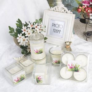 Juego de Velas Decorativas para el Hogar con Diseño Nuevo 2025, Venta al Por Mayor, con Velas Aromáticas de Cera de Soya Mini Personalizadas - Product Image 1
