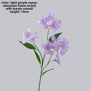 Flores Artificiales de Lirio de Llama de Nuevo Diseño, Flores de Seda para Decoración del Hogar o Decoración de Bodas - Product Image 6