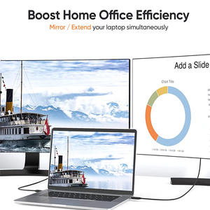 Adaptateur USB-C vers HDTV 4K pour <span class=keywords><strong>iPhone</strong></span> 15-17, MacBook Pro, Samsung Galaxy, téléphone Android vers TV, accessoires informatiques - Product Image 3