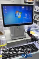 Inalámbrico WIIF Bluetooth Pantalla táctil inteligente Caja registradora integrada Software de factura térmica Impresión Software de ventas POS de 15,6 pulgadas