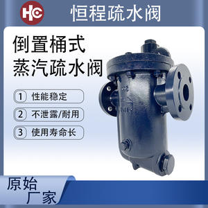 Piège à vapeur à godet en fonte ductile 995, à bride, godet inversé, avec des caractéristiques d'économie d'énergie à haute efficacité pour les fluides eau et huile - Product Image 4