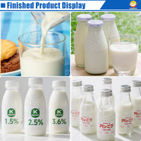 ORME 100 Litre Processus Laitier Lot Pasteurisateur Homogénéisateur Machine Ligne de Production de Lait Prix