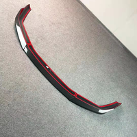 Pour BMW F90 M5 LCI, séparateur de pare-chocs avant en fibre de carbone véritable de haute qualité