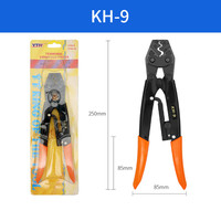 Pince à sertir robuste KH à levier élevé pour électricien, outil de sertissage pour connecteurs de fils nus de plusieurs tailles