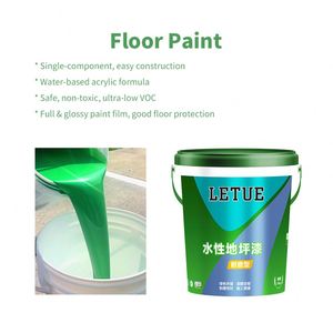 Sellador de Cemento y Concreto al por Mayor, Laca para Pisos con Acabado Brillante, Revestimiento Líquido de 10kg y 18kg, Pintura Acrílica para Pisos a Base de Agua - Product Image 4