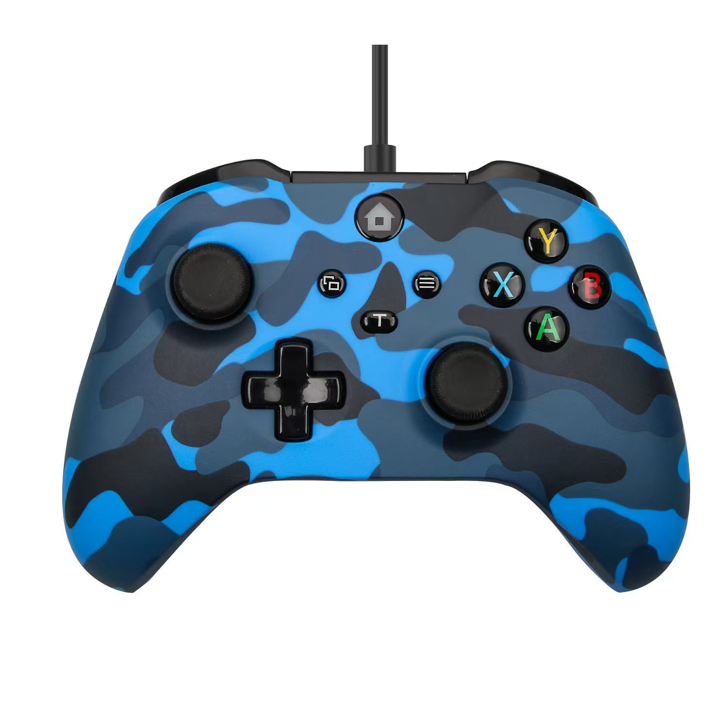 camuflaje azul
