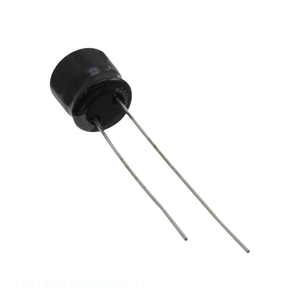 ตัวแทนจำหน่ายอย่างเป็นทางการ 47 uF UST1E470MDD1TD CAP ALUM 47UF 20% 25V RADIAL TH ตัวเก็บประจุแบบ Through Hole - Product Image 1