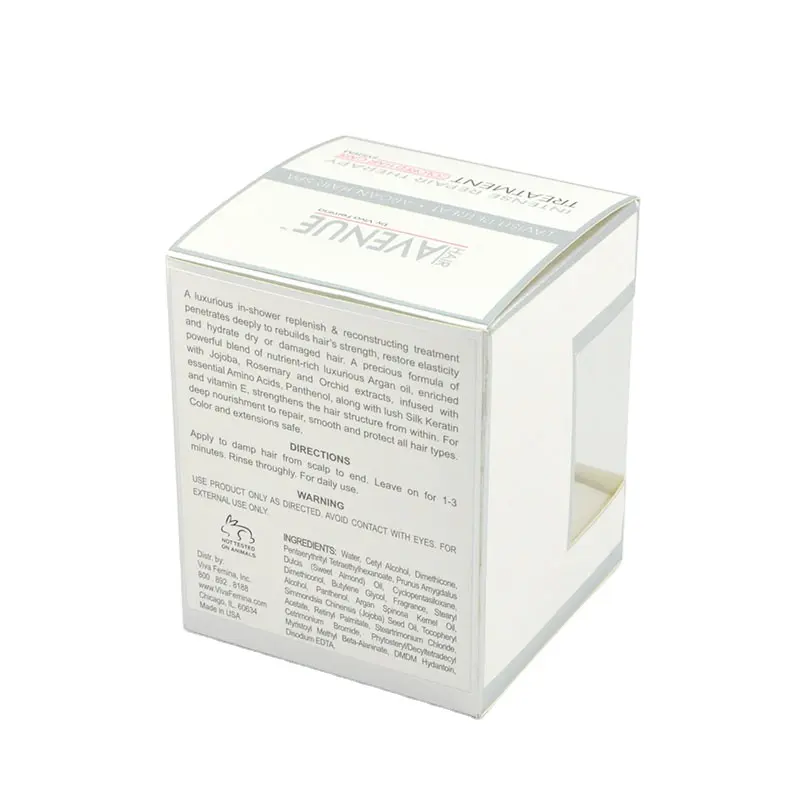 Benutzer definierte Papier Falt schachtel Hautpflege Verpackung Öko benutzer definierte Druck box Kosmetik Verpackung zusammen klappbare Geschenk boxen mit Fenster