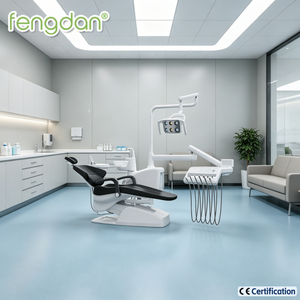 Sillón <span class=keywords><strong>Dental</strong></span> Chuangxin Diplomat de Primera Calidad a <span class=keywords><strong>Precio</strong></span> Razonable, para Zurdos y Diestros - Product Image 1