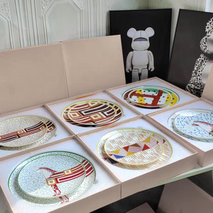 Vajilla de Porcelana Fina Ecológica para Hoteles y Clubes, Plato Plano de 10 Pulgadas y Plato Hondo de 8 Pulgadas para Cocina Occidental, Ideal para Regalos - Product Image 1